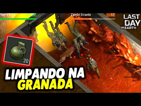 INCRÍVEL LIMPANDO NA GRANADA CASAMATA ALPHA - Last Day On Earth