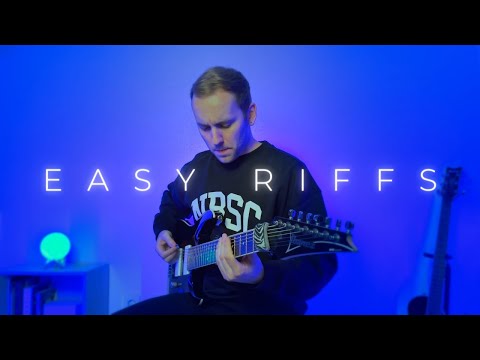 5 Easy 7-String Guitar Riffs