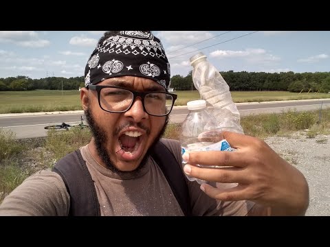 COLLECTING PLASTIC BOTTLES TO RECYCLE!!!