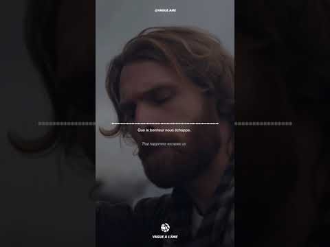 "Happiness runs away from me" - Vague à l'âme - French Poetry (SUBTITLED)