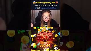 TonSlot | Lena’s Legendary 618x Win – Crypto Slot Madness!
