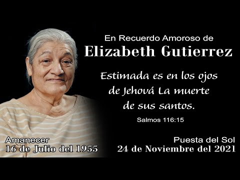 2021-1206  En Memoria Amorosa De Elizabeth Gutierrez