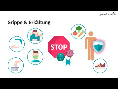 Was ist der Unterschied zwischen einer Erkältung und einer Grippe?
