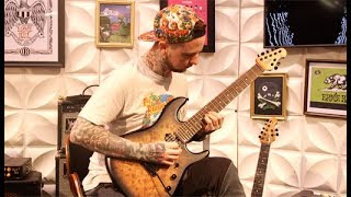 Video thumbnail for Sterling by MusicMan Jason Richardson 7-String Cutlass Demo | NAMM 2020 by Premier Guitar