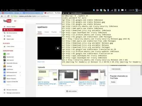 Simple shell script for updating packages using apt-get (Ubuntu/Linux Mint)