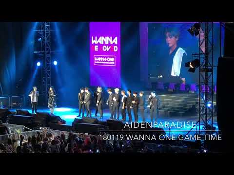 180119 Wanna One Game Time