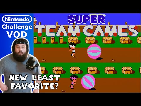 [VOD] Beating EVERY Nintendo Game | Super Team Games | Game #148