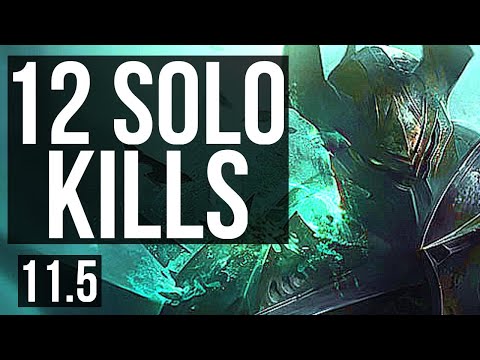 MORDEKAISER vs VOLIBEAR (TOP) | 12 solo kills, Legendary, 21/3/6 | TR Grandmaster | v11.5