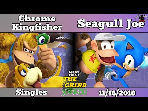 The Grind 52 Chrome Kingfisher (DK, Duck Hunt) vs Demise|Seagull Joe (Sonic, Diddy) Losers Finals