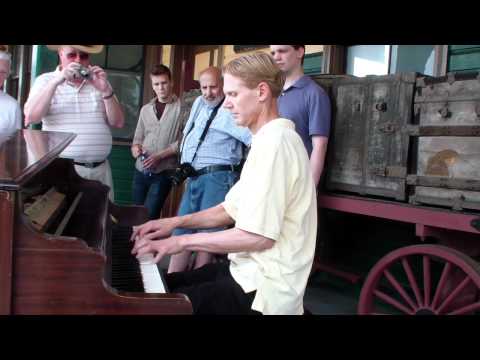 Frederick Hodges 6|KITTEN ON THE KEYS|Central PA Ragtime Festival @ EBT June 18 2011|street piano