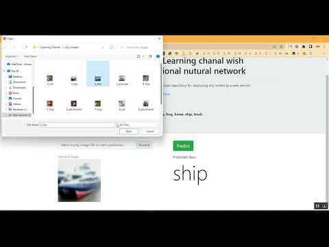 Learning Channel Small Blur Image Classification Flask App in Python Projects
