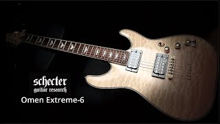 Video thumbnail for Schecter Omen Extreme 6   Gloss Natural by Jon is just TOO LouD!!