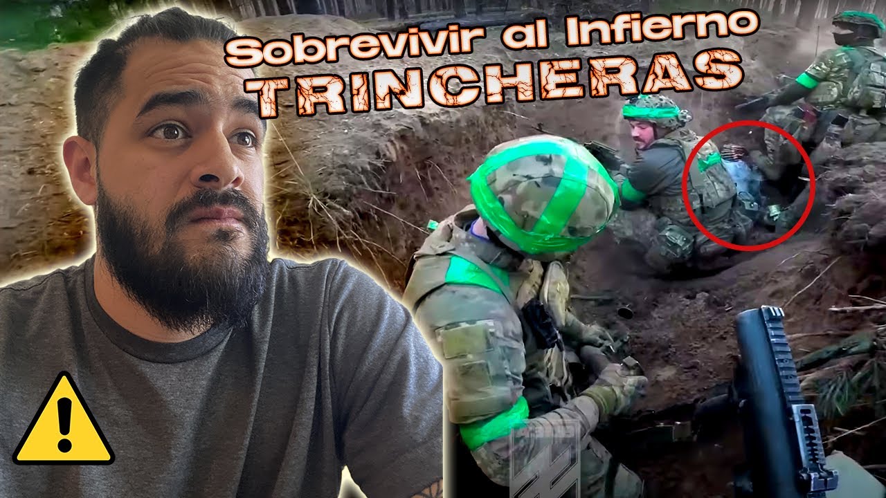 Mi Reacción al COMBATE Y BOMBARDEO en las Trincheras de Azov