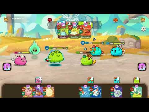 BUDGET MACHINE GUN TEAM VS. META TEAM AXIE CLASSIC 2025