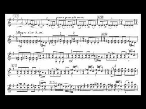 Achron, Joseph mvt1(begin) violin concerto no.1