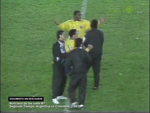 Celebración de la Selección Colombia 5-0 (1993)