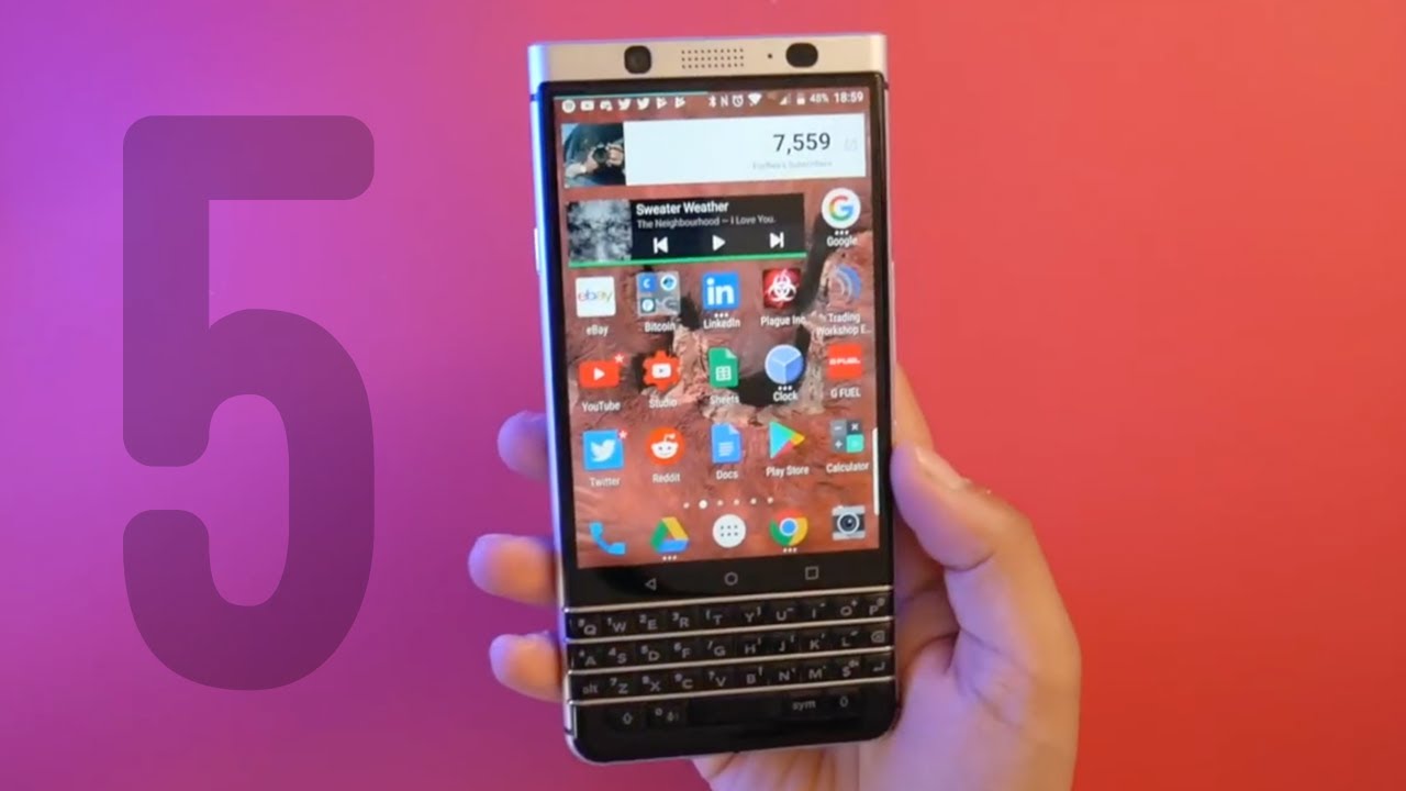 5 Reasons You NEED The BlackBerry KEYone!