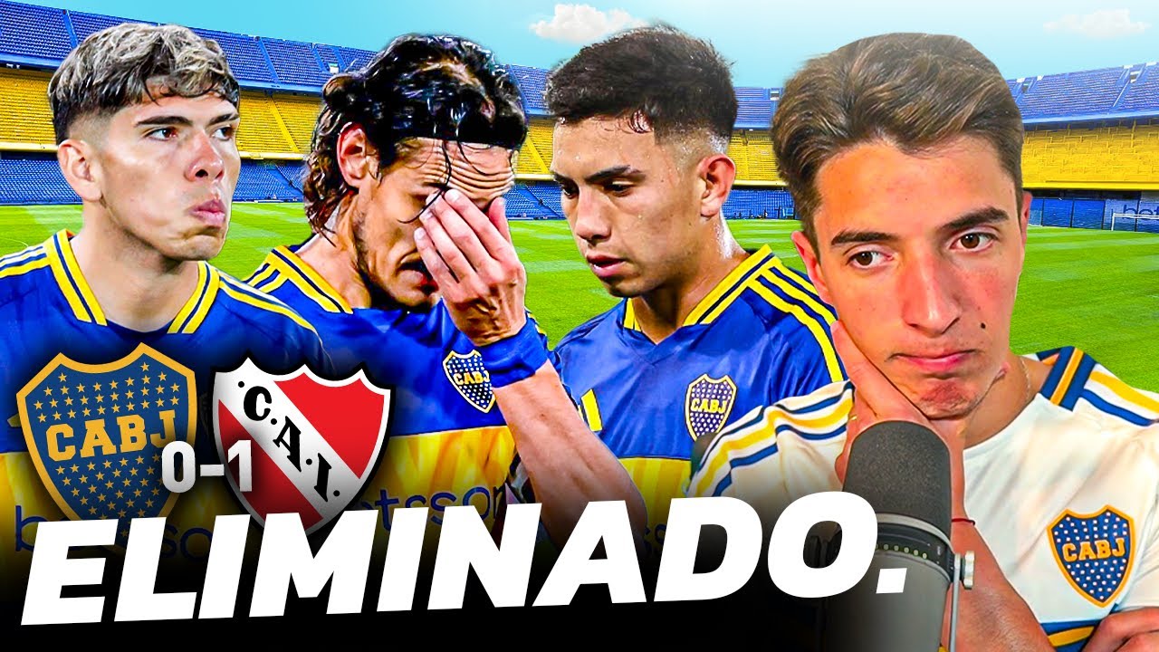 FRACASO. Boca 0 - Independiente 1 - Análisis en Caliente - Liga Argentina - Toto Bordieri