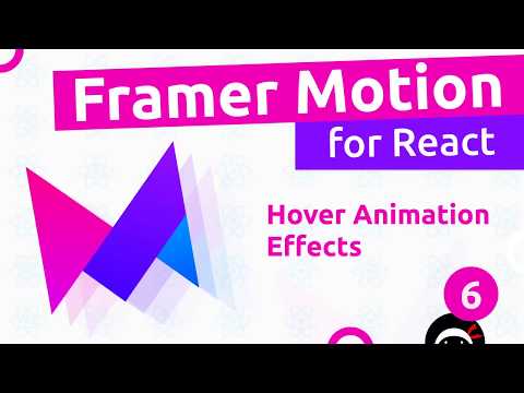 Framer Motion for React 1 Introduction