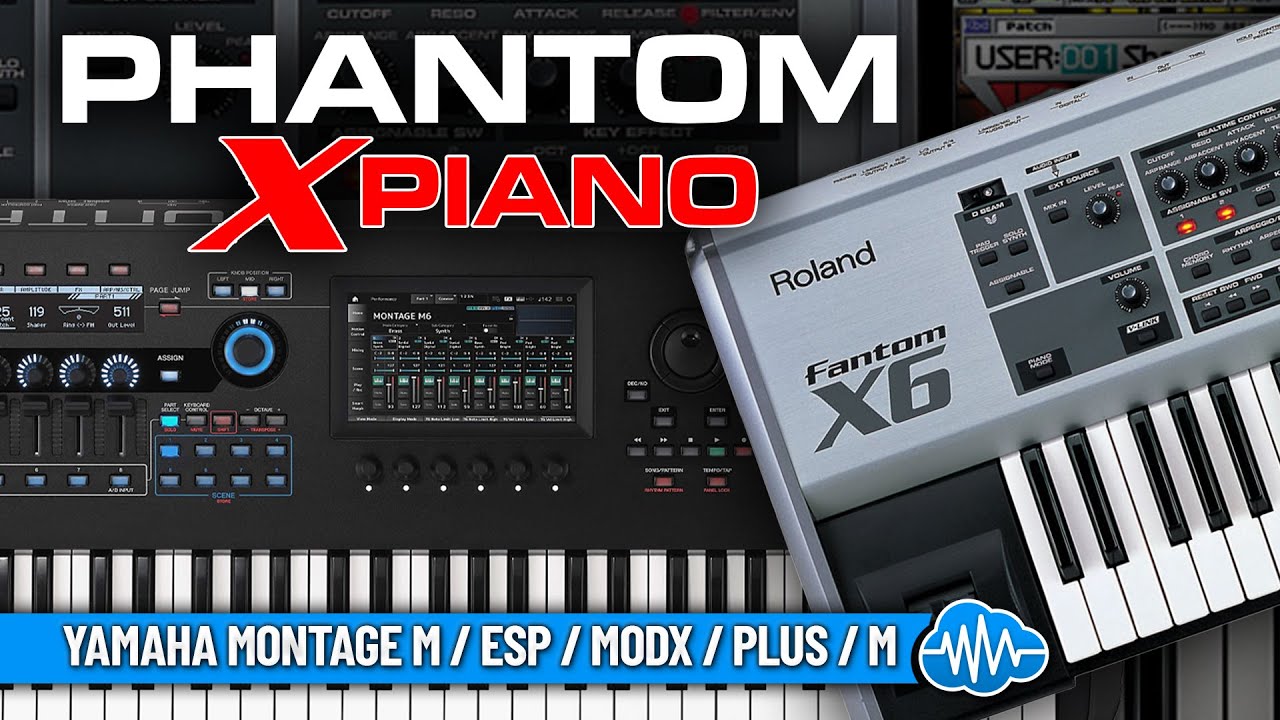 HCL017 - ( Bundle ) - Phantom-X Bundle - Yamaha MODX M - ESP - Video Preview 2