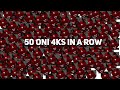 50 Oni 4Ks In a Row - Dead by Daylight