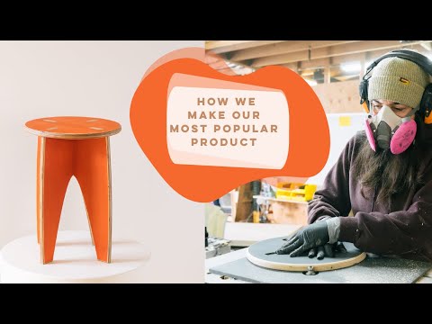 How We Build It– Flat Pack Simple Stool