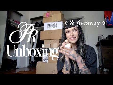 UNBOXING 5 FEET OF PR PACKAGES (plus a giveaway!!)