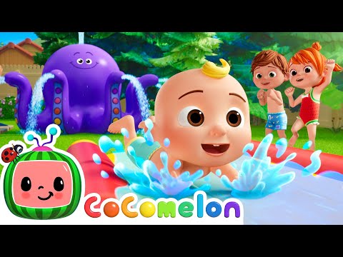 High Five Song! JJ's Summer Waterpark Splash! ???? | CoComelon Nursery Rhymes & Kids Songs