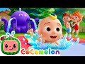 High Five Song JJ S Summer Waterpark Splash CoComelon Nursery Rhymes Kids Songs