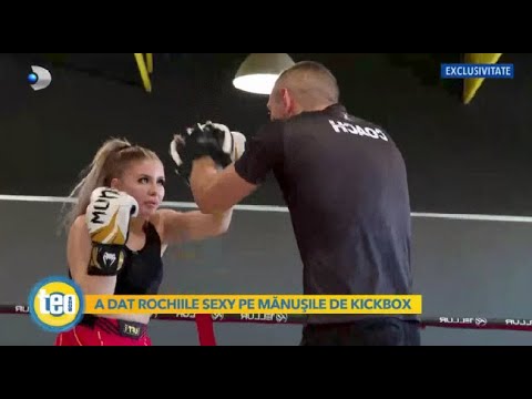Teo Show (30.10.2022) - EXCLUSIV, Cristina Raduta a dat rochiile de miss pe manusile de kickbox!