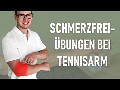 Tennis elbow: 3 physio exercises for your pain relief (self-help)