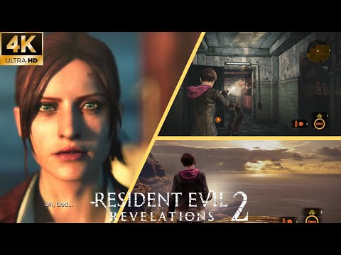 RESIDENT EVIL REVELATIONS 2 |4K 60fps| Walkthrough Gameplay No Commentary [Jp dub/Eng sub]-Ep 1-2