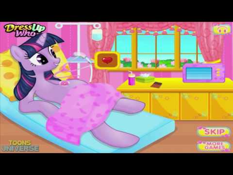 💫 My Little Pony Pregnant Rainbow Dash And Twilight Sparkle Baby Birth Compilation Games P HD