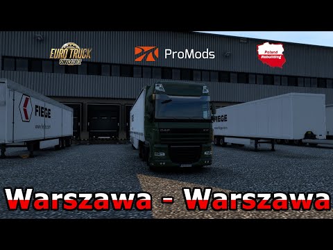 ETS 2 1.42 | Daf XF 105 | Warszawa[PL] - Warszawa[PL]