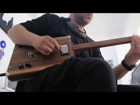 No:33 Cigar box guitar test