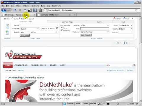 How to setup different favicons for each portal on DotNetNuke - Video #208
