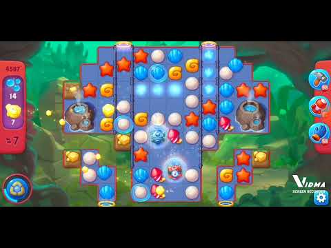 Fishdom. 4597 hard level no boosters and diamonds