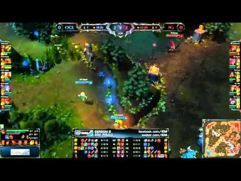 oceloteWorld vs Furious Gaming | Game 1 - Quarterfinal | IEM São Paulo 2014 [HQ]