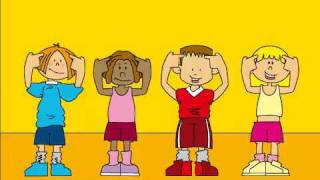 Kinderliedjes- Hoofd, Schouder Knie en teen