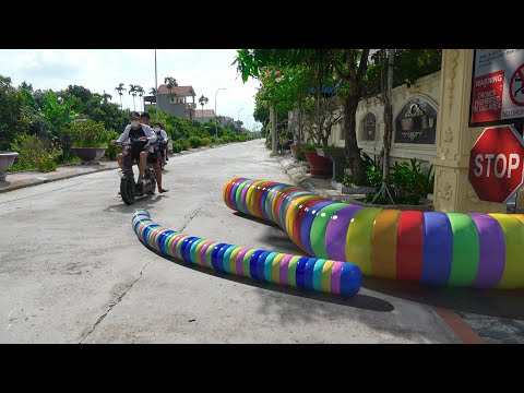 Slither.io in Real Life 2022 - Kenny VFX