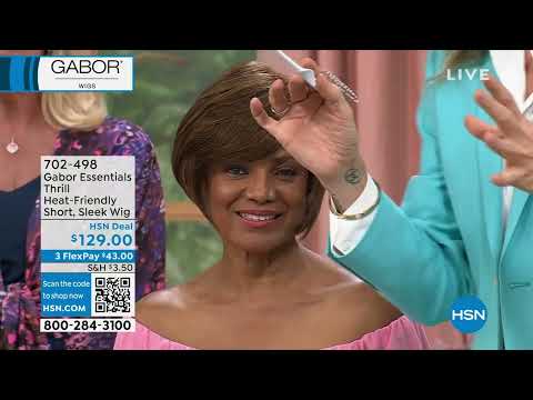 Gabor Essentials Thrill HeatFriendly Kurze, glatte Perücke