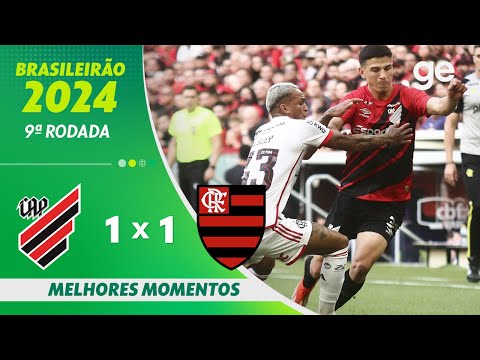 Gols e lances de Athletico Paranaense x Flamengo