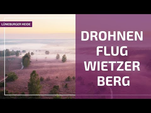 Lüneburger Heide: Mit der Drohne über den traumhaften Wietzer Berg