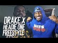 UK TO CANADA! | Headie One x Drake - Only You Freestyle (REACTION!!!)