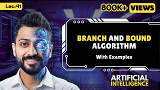 Lec-41: Branch & Bound Algorithm with Example | Easiest Explanation of B&B with example