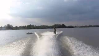 preview picture of video 'Wakeboarding at BCR on 17th November 2013'