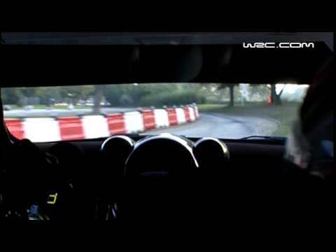 WRC France 2011: Dani Sordo onboard shakedown MINI