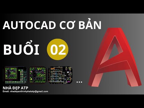 HỌC AUTOCAD CƠ BẢN - BUỔI 02: THIẾT LẬP TRUY BẮT ĐIỂM (OSNAP SETTING), MODO ORTHO, RASTREAMENTO POLAR.