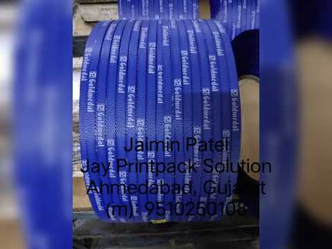 Semi automatic pp box strapping rolls