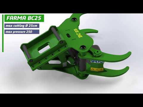 FARMA BC25 Energy cutter IN ACTION
